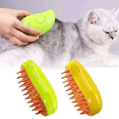 Cepillo con vapor para el cuidado de tu mascota